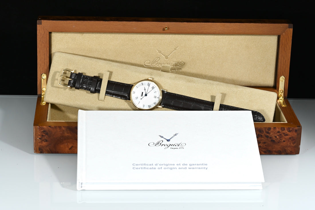 BREGUET | Classique Automatic 5197BA Yellow gold 35.5 mm Box and Breguet papers, 2013