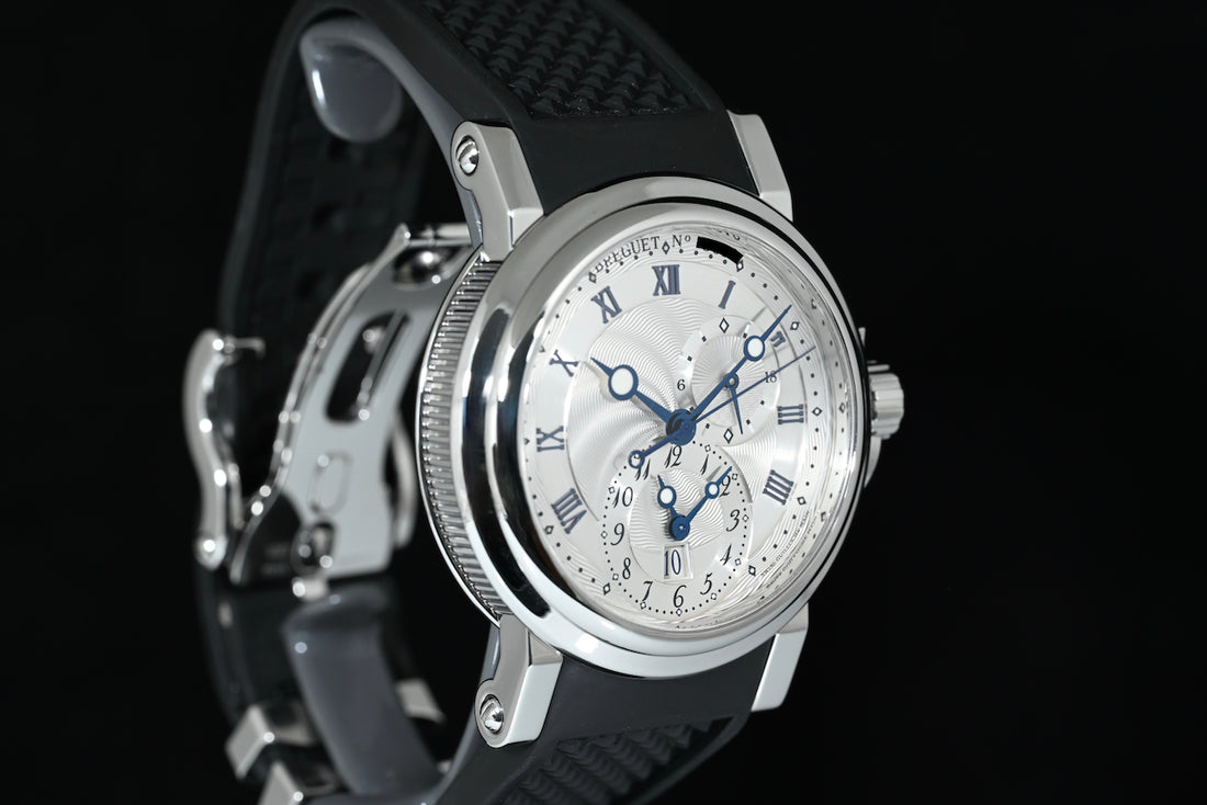 BREGUET | MARINE GMT Dual Time Ref. 5857ST, Steel 42 mm. | Box and Papers, 2017