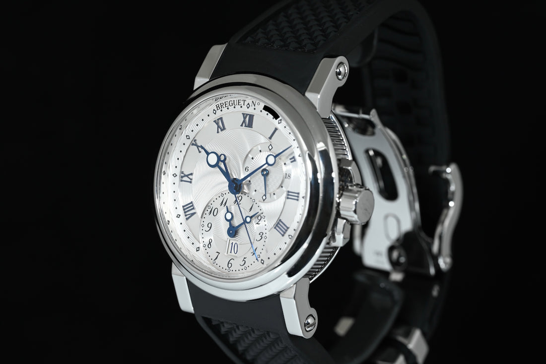 BREGUET | MARINE GMT Dual Time Ref. 5857ST, Steel 42 mm. | Box and Papers, 2017
