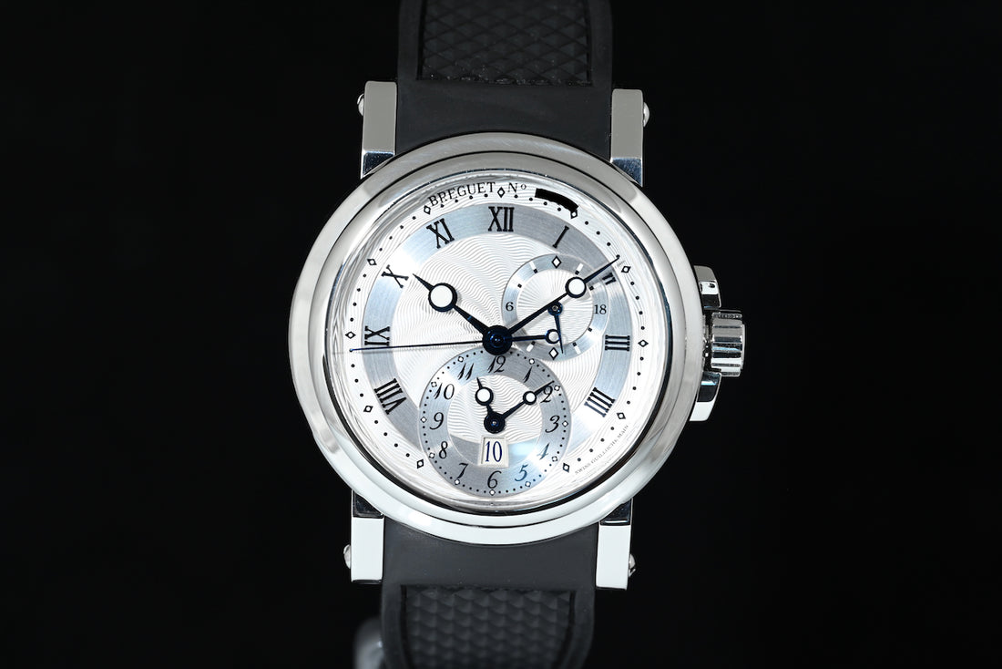 BREGUET | MARINE GMT Dual Time Ref. 5857ST, Steel 42 mm. | Box and Papers, 2017