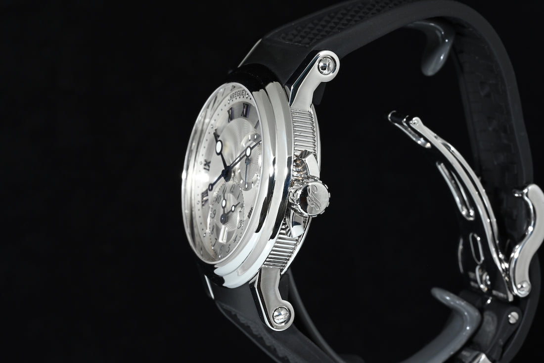BREGUET | MARINE GMT Dual Time Ref. 5857ST, Steel 42 mm. | Box and Papers, 2017