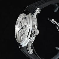 BREGUET | MARINE GMT Dual Time Ref. 5857ST, Steel 42 mm. | Box and Papers, 2017