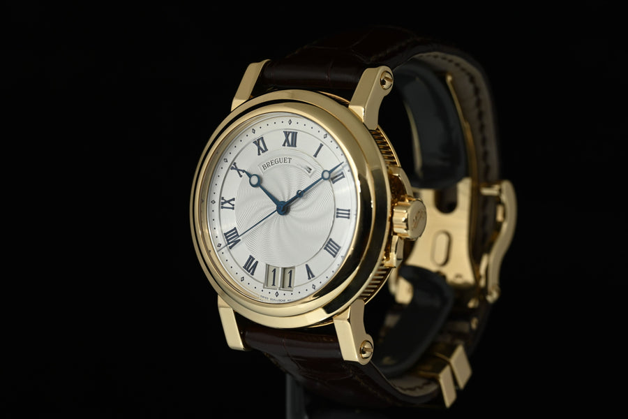 BREGUET | MARINE Ref. 5817BA Big date Automatic, 18 Kt yellow gold. 39 mm.