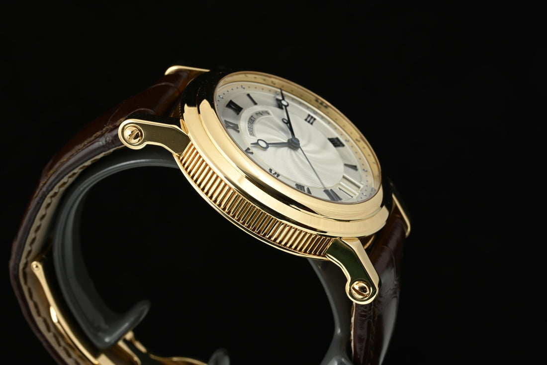 BREGUET | MARINE Ref. 5817BA Big date Automatic, 18 Kt yellow gold. 39 mm.