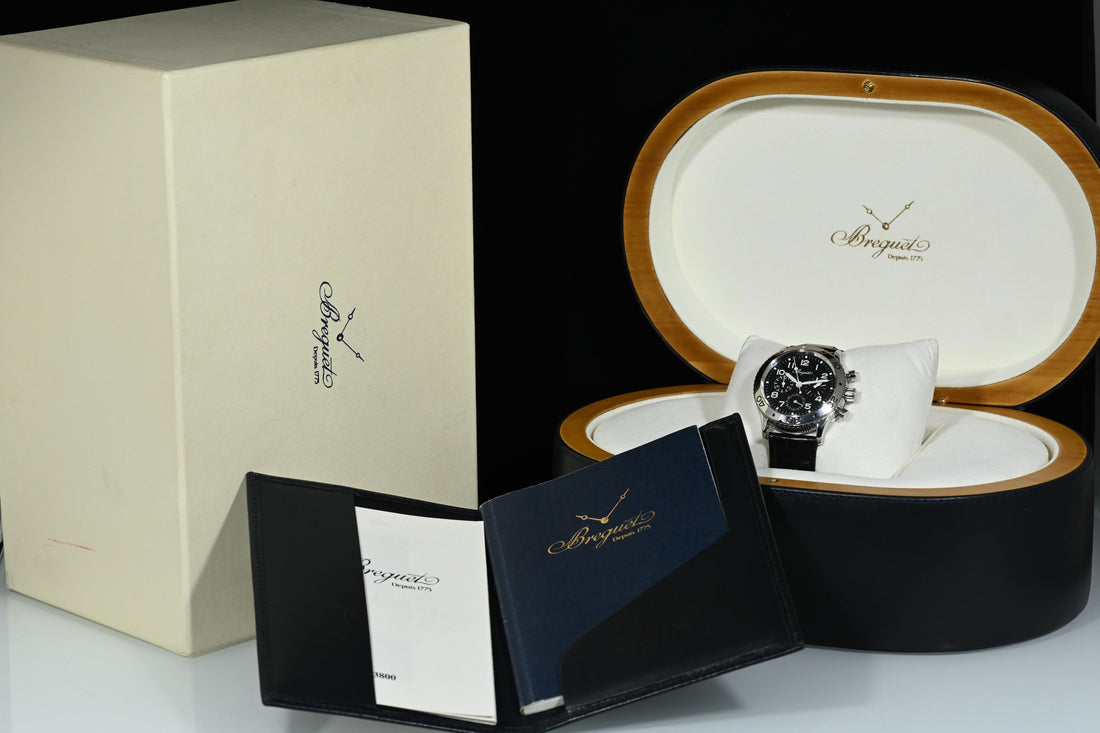 BREGUET | TYPE XX Aèronavale Ref. 3800 | Breguet Box and Papers, 2002 | Steel, 39 mm.