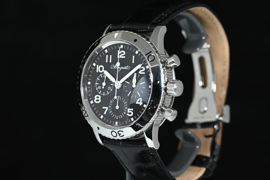 BREGUET | TYPE XX Aèronavale Ref. 3800 | Breguet Box and Papers, 2002 | Steel, 39 mm.
