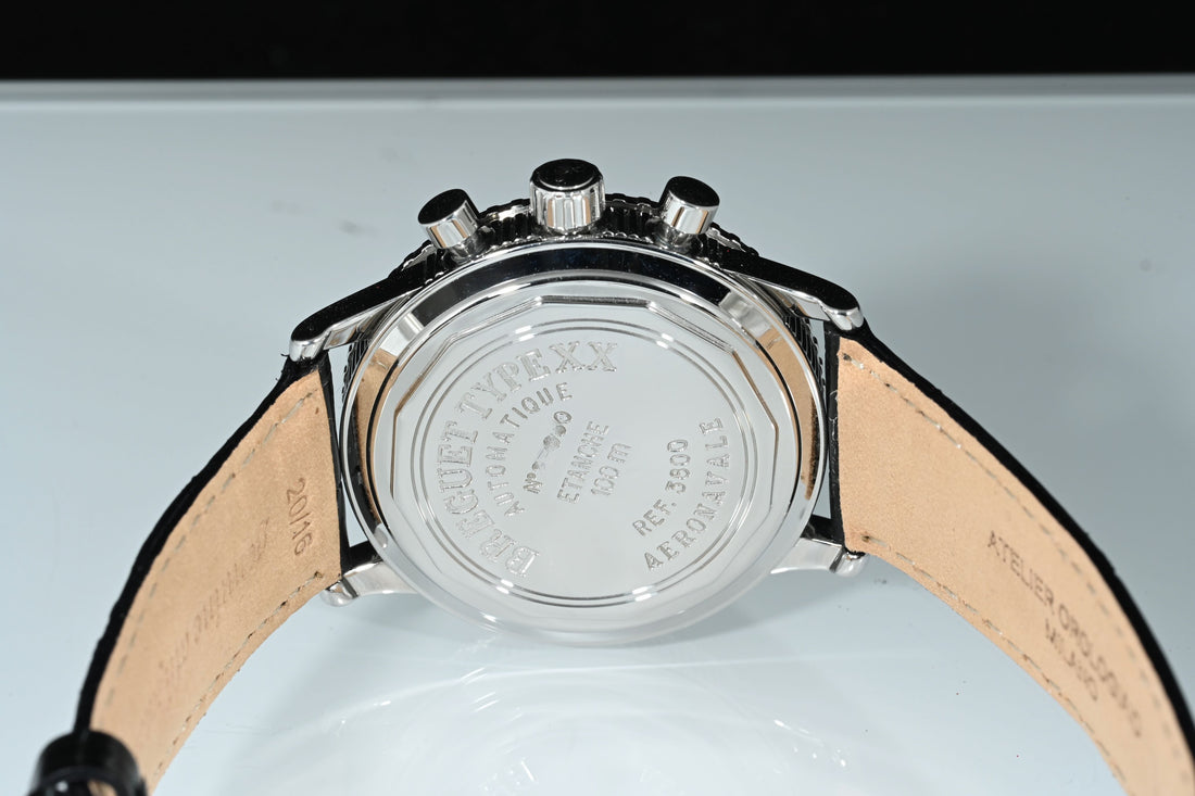 BREGUET | TYPE XX Aèronavale Ref. 3800 | Breguet Box and Papers, 2002 | Steel, 39 mm.