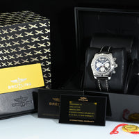 BREITLING | CHRONOMAT 44 Ref. AB0110, Acciaio, 44 mm. Scatola e Garanzia, 2014