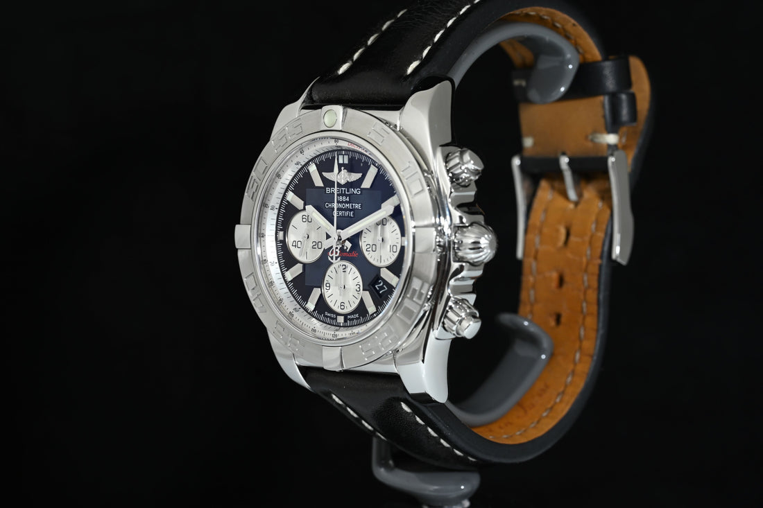 BREITLING | CHRONOMAT 44 Ref. AB0110, Acciaio, 44 mm. Scatola e Garanzia, 2014