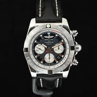 BREITLING | CHRONOMAT 44 Ref. AB0110, Acciaio, 44 mm. Scatola e Garanzia, 2014
