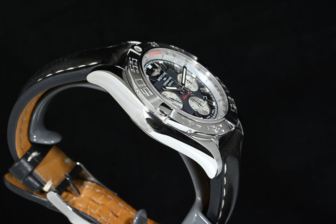 BREITLING | CHRONOMAT 44 Ref. AB0110, Acciaio, 44 mm. Scatola e Garanzia, 2014