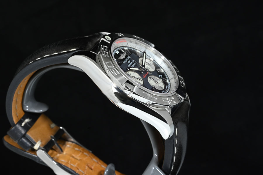 BREITLING | CHRONOMAT 44 Ref. AB0110, Acciaio, 44 mm. Scatola e Garanzia, 2014