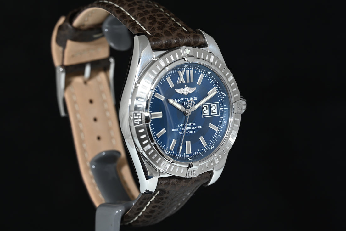 BREITLING | Windrider series - COCKPIT Automatic date Ref- A49350 Acciaio 41 mm. Scatola e Garanzia
