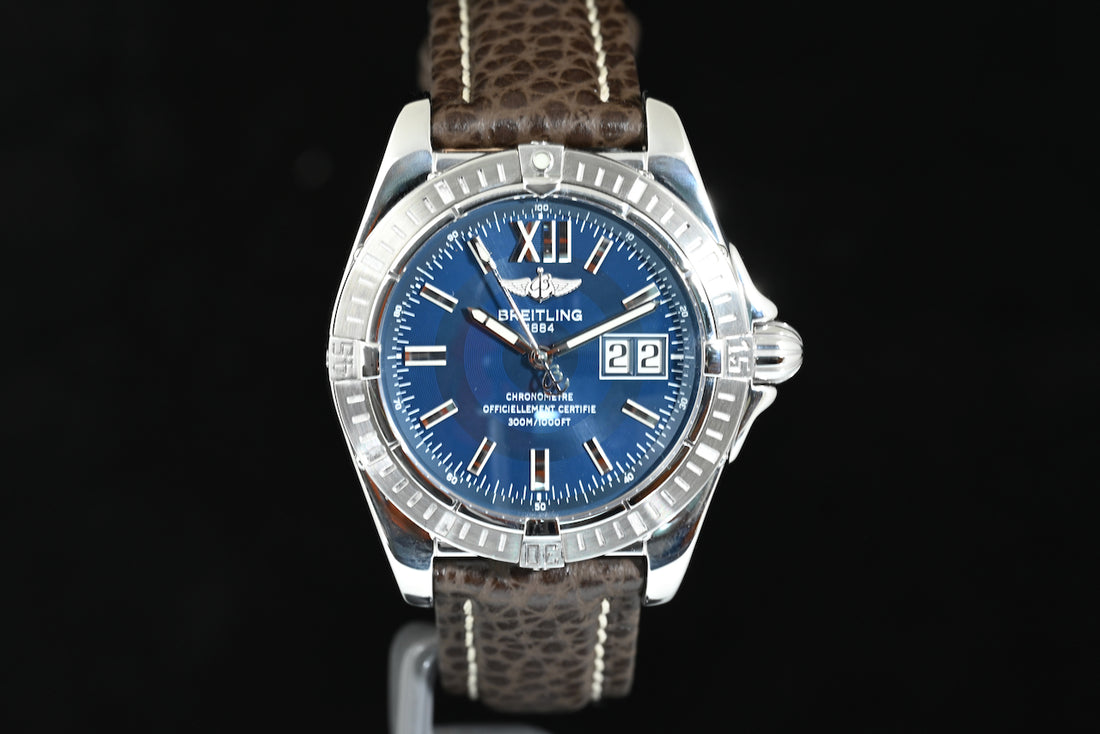 BREITLING | Windrider series - COCKPIT Automatic date Ref- A49350 Acciaio 41 mm. Scatola e Garanzia