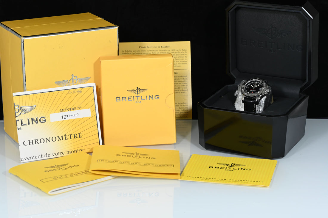 Breitling - Colt Series | Colt Oceane Lady (Mod. 2006) Steel, 33 mm. Quartz | Box and Warranty Breitling 2007