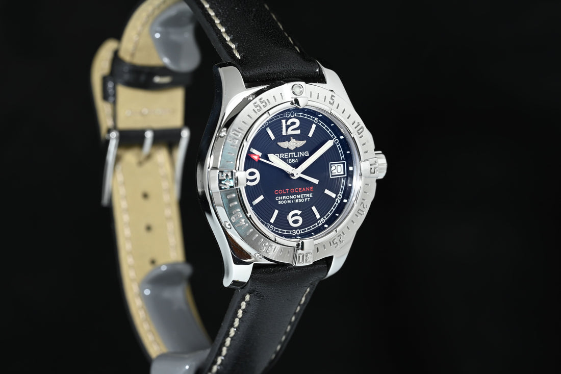 Breitling - Colt Series | Colt Oceane Lady (Mod. 2006) Steel, 33 mm. Quartz | Box and Warranty Breitling 2007
