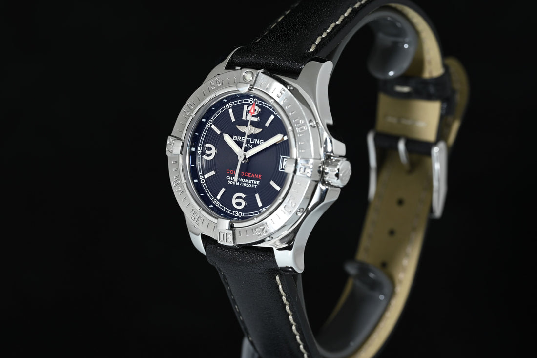 Breitling - Colt Series | Colt Oceane Lady (Mod. 2006) Steel, 33 mm. Quartz | Box and Warranty Breitling 2007