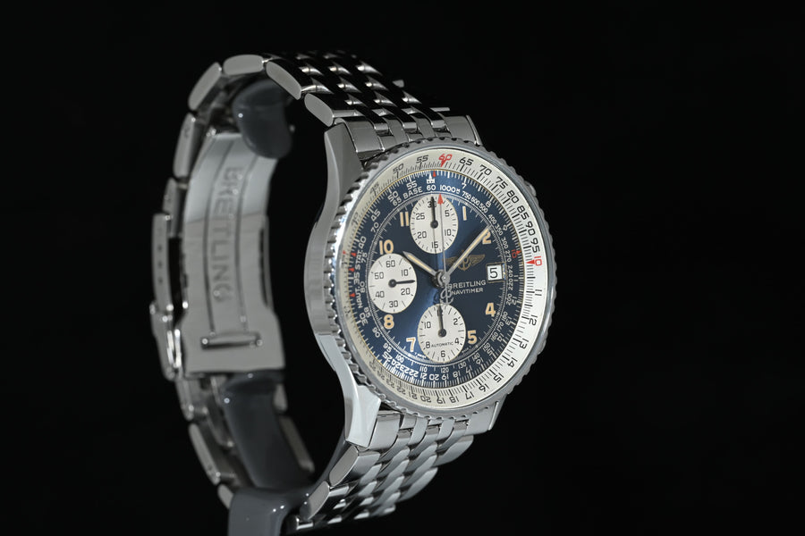 BREITLING | OLD NAVITIMER I Automatic Acciaio, 41 mm. Scatola e Garanzia, 1991 Ref. 81610