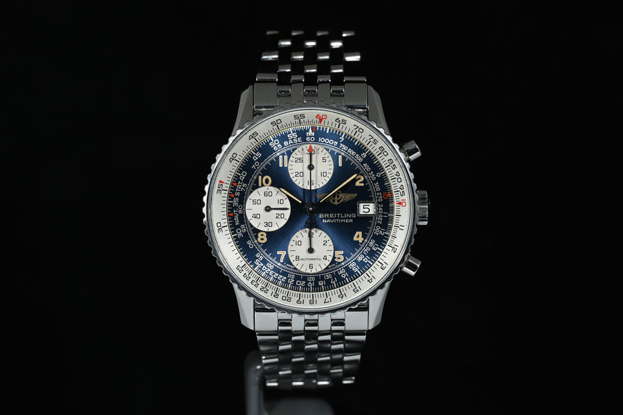 BREITLING | OLD NAVITIMER I Automatic Acciaio, 41 mm. Scatola e Garanzia, 1991 Ref. 81610