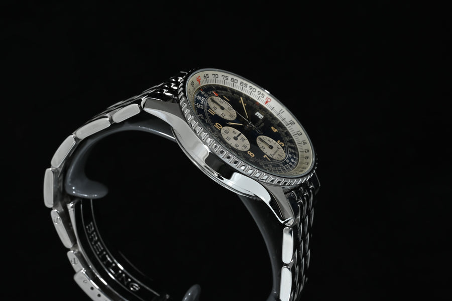 BREITLING | OLD NAVITIMER I Automatic Acciaio, 41 mm. Scatola e Garanzia, 1991 Ref. 81610