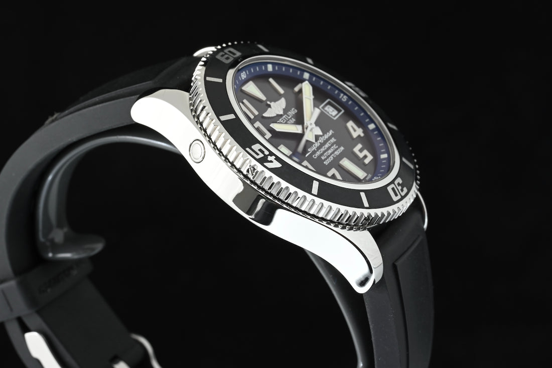 Breitling | Superocean 42 Blue ring Ref. A17364 Scatola e Garanzia Breitling 2011 Acciaio