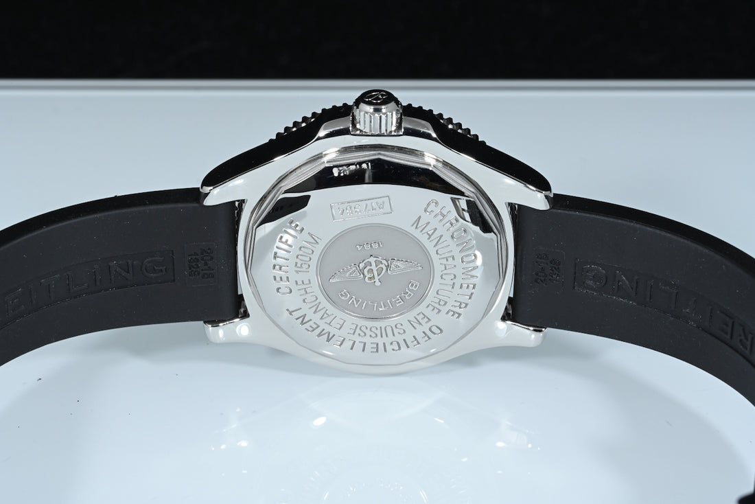 Breitling | Superocean 42 Blue ring Ref. A17364 Scatola e Garanzia Breitling 2011 Acciaio