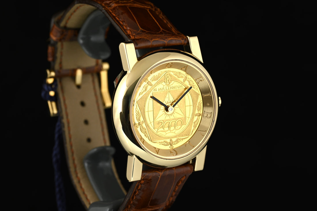 BULGARI | Anfiteatro III Millenium 18 Kt. Yellow Gold. 35 mm. Automatic - Limited Edition BVLGARI