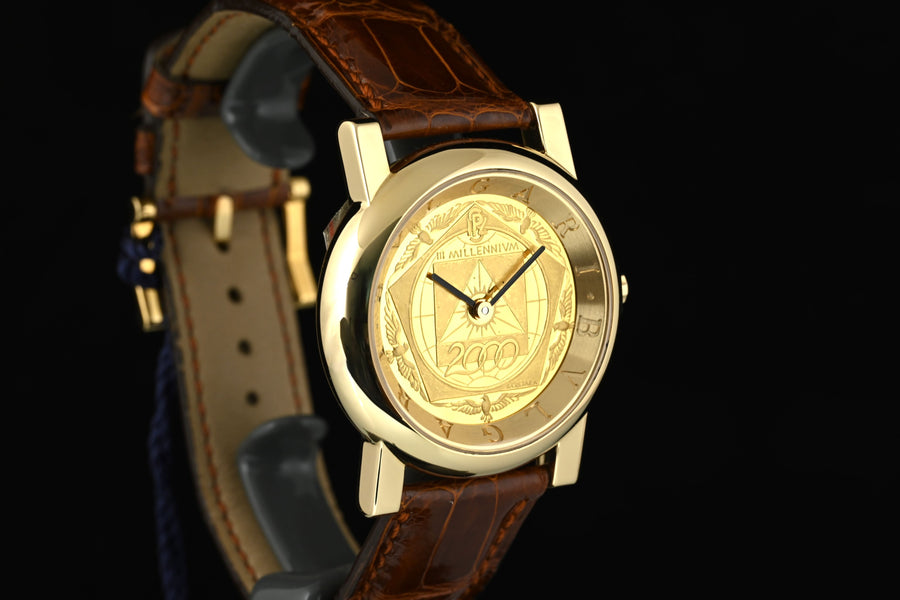 BULGARI | Anfiteatro III Millenium 18 Kt. Yellow Gold. 35 mm. Automatic - Limited Edition BVLGARI