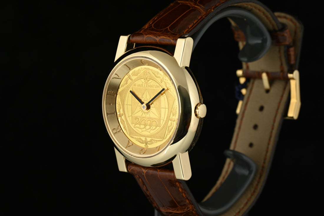 BULGARI | Anfiteatro III Millenium 18 Kt. Yellow Gold. 35 mm. Automatic - Limited Edition BVLGARI