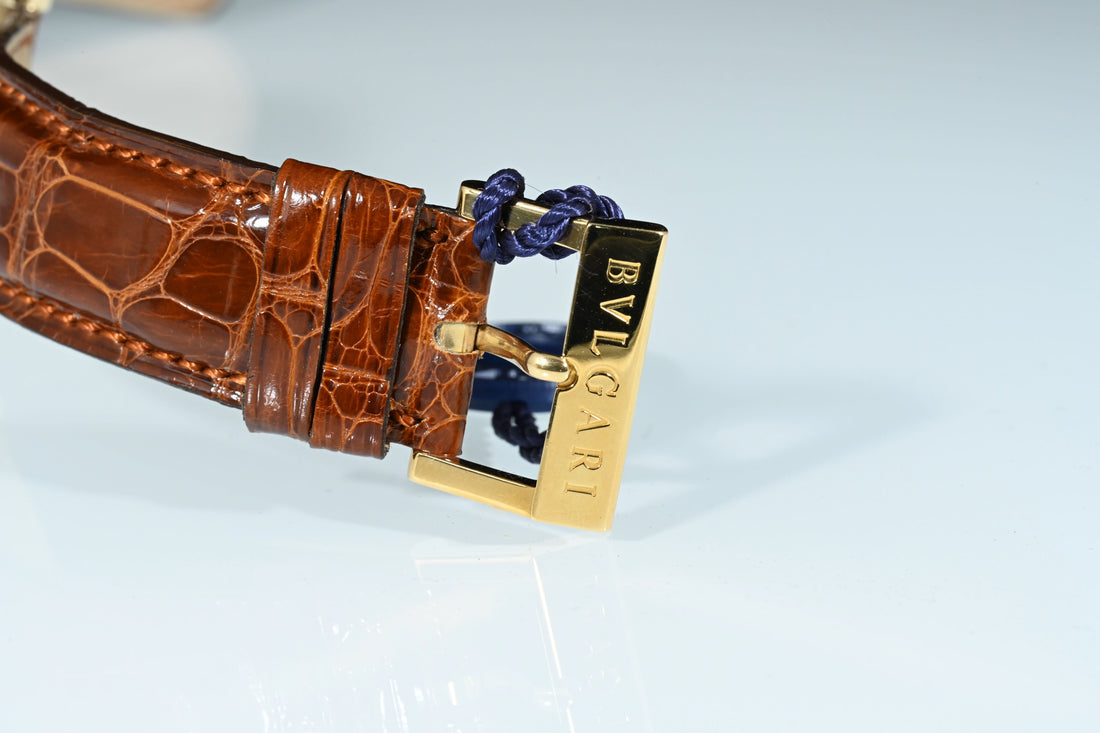 BULGARI | Anfiteatro III Millenium 18 Kt. Yellow Gold. 35 mm. Automatic - Limited Edition BVLGARI