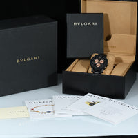 BULGARI | CARBONGOLD Madrid Chronograph Carbonio Ref. BB38CLCH - BVLGARI