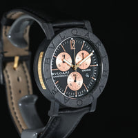 BULGARI | CARBONGOLD Madrid Chronograph Carbonio Ref. BB38CLCH - BVLGARI