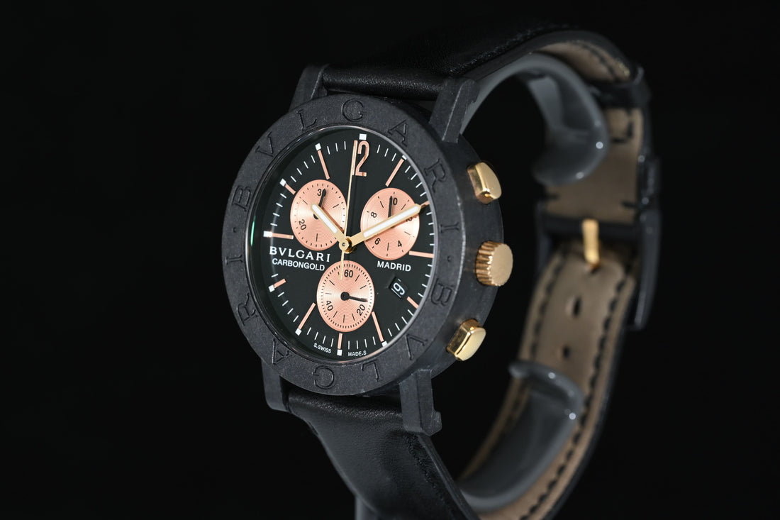 BULGARI | CARBONGOLD Madrid Chronograph Carbonio Ref. BB38CLCH - BVLGARI