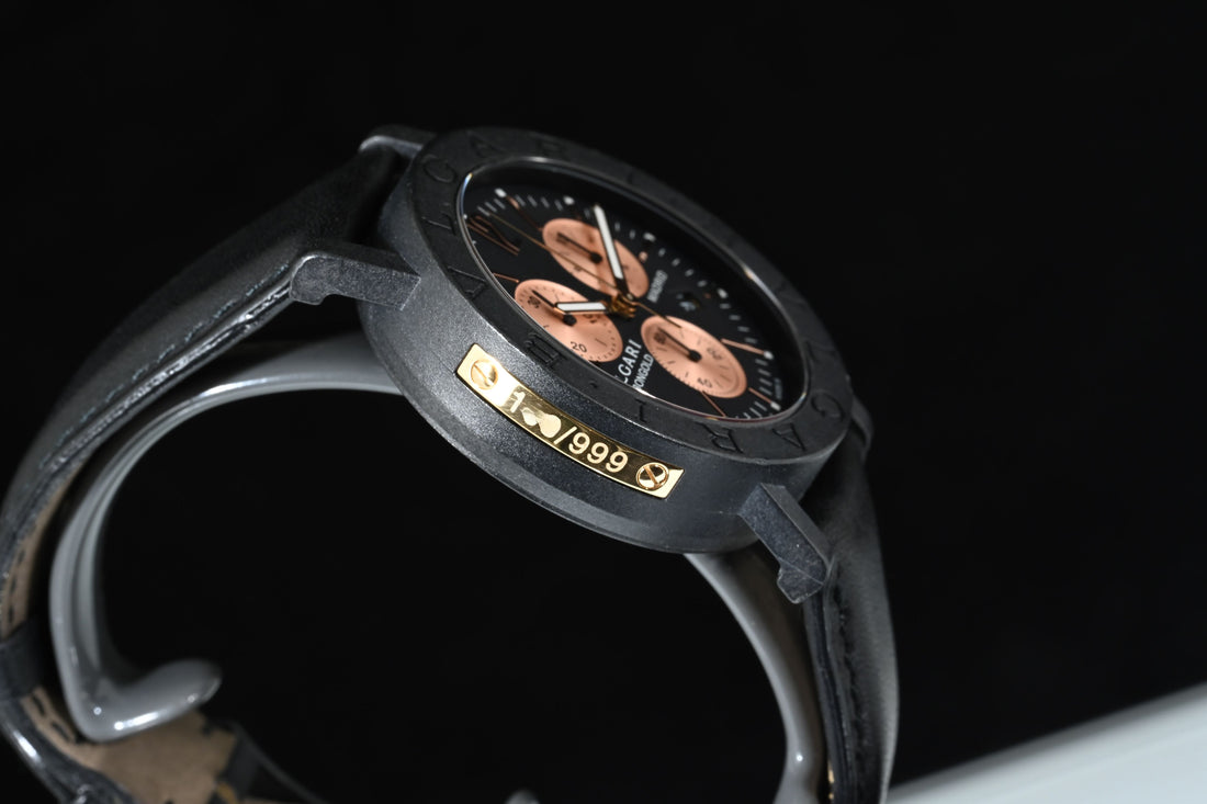 BULGARI | CARBONGOLD Madrid Chronograph Carbonio Ref. BB38CLCH - BVLGARI