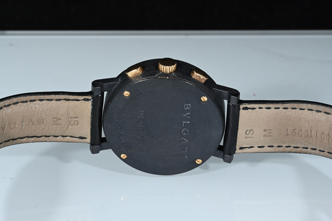 BULGARI | CARBONGOLD Madrid Chronograph Carbonio Ref. BB38CLCH - BVLGARI