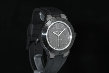 Bulgari Bvlgari Diagono Magnesium Ref. DG41SMC Ceramica, 41 mm. Scatola e Garanzia Bvlgari