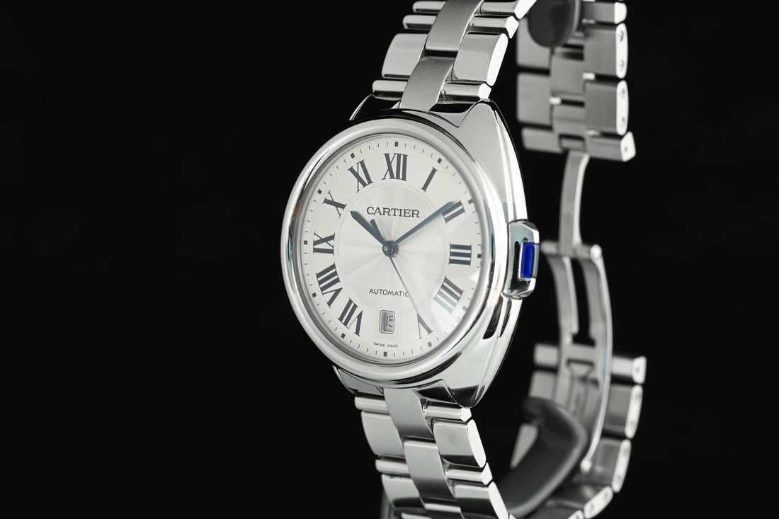 CARTIER | CLÉ De Cartier, 40 mm., Automatic, Steel. Ref. WSCL0007