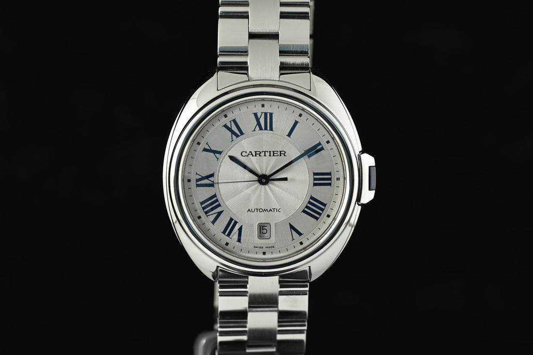 CARTIER | CLÉ De Cartier, 40 mm., Automatic, Steel. Ref. WSCL0007