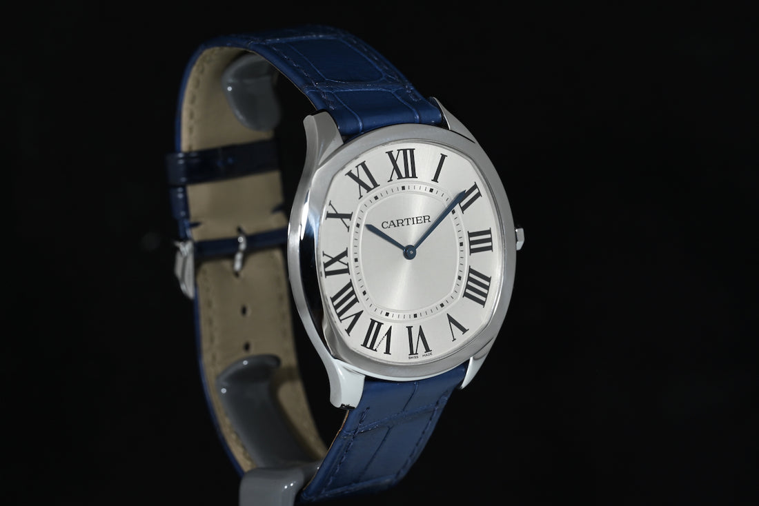 CARTIER | DRIVE Cartier Ref. WSNM0011 Cartier Box and papers, 2121 Manual, 39 mm.