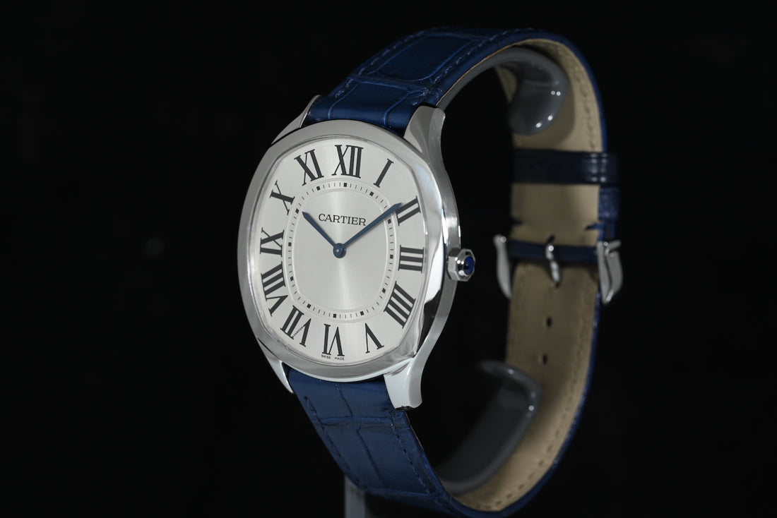 CARTIER | DRIVE Cartier Ref. WSNM0011 Cartier Box and papers, 2121 Manual, 39 mm.
