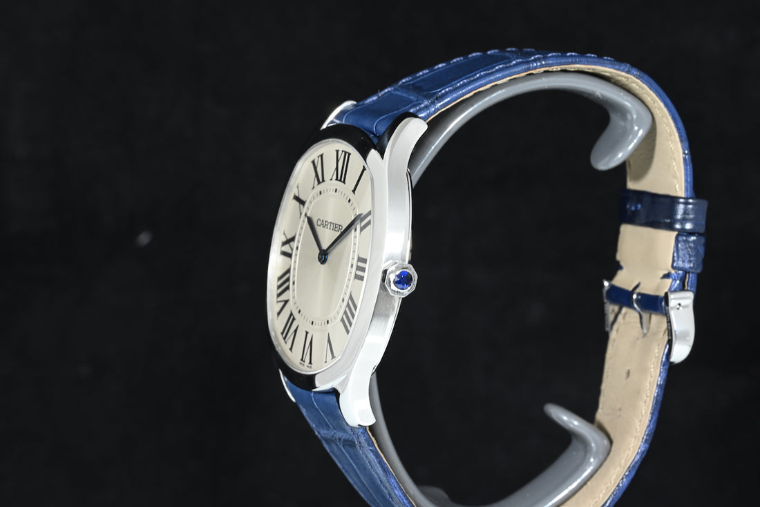 CARTIER | DRIVE Cartier Ref. WSNM0011 Cartier Box and papers, 2121 Manual, 39 mm.