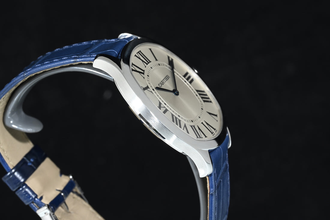 CARTIER | DRIVE Cartier Ref. WSNM0011 Cartier Box and papers, 2121 Manual, 39 mm.