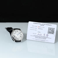 CARTIER | RONDE MUST DE CARTIER Ref. WSRN0031 Garanzia Cartier, 2022 Acciaio, Quarzo, 36 mm.