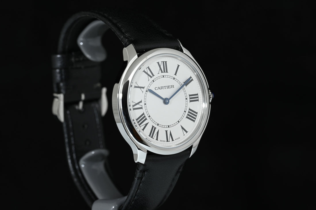 CARTIER | RONDE MUST DE CARTIER Ref. WSRN0031 Garanzia Cartier, 2022 Acciaio, Quarzo, 36 mm.