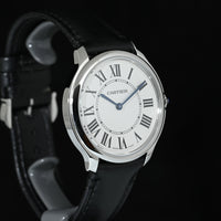 CARTIER | RONDE MUST DE CARTIER Ref. WSRN0031 Garanzia Cartier, 2022 Acciaio, Quarzo, 36 mm.