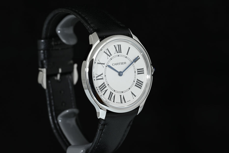 CARTIER | RONDE MUST DE CARTIER Ref. WSRN0031 Garanzia Cartier, 2022 Acciaio, Quarzo, 36 mm.