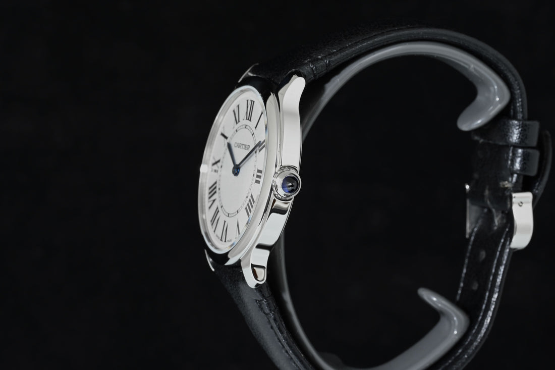 CARTIER | RONDE MUST DE CARTIER Ref. WSRN0031 Garanzia Cartier, 2022 Acciaio, Quarzo, 36 mm.