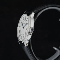 CARTIER | RONDE MUST DE CARTIER Ref. WSRN0031 Garanzia Cartier, 2022 Acciaio, Quarzo, 36 mm.