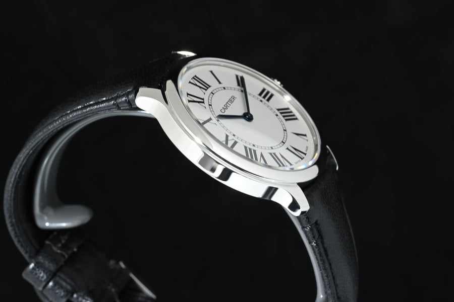 CARTIER | RONDE MUST DE CARTIER Ref. WSRN0031 Garanzia Cartier, 2022 Acciaio, Quarzo, 36 mm.