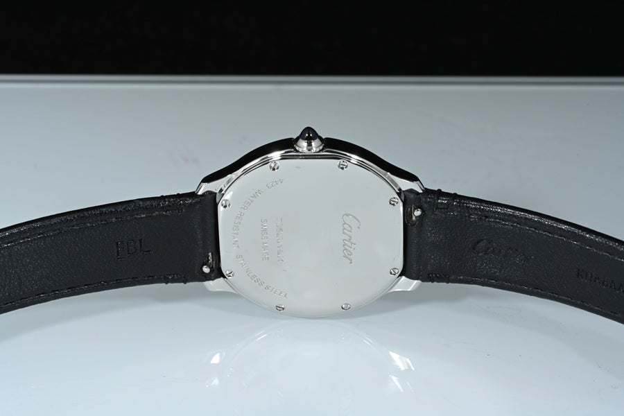 CARTIER | RONDE MUST DE CARTIER Ref. WSRN0031 Garanzia Cartier, 2022 Acciaio, Quarzo, 36 mm.